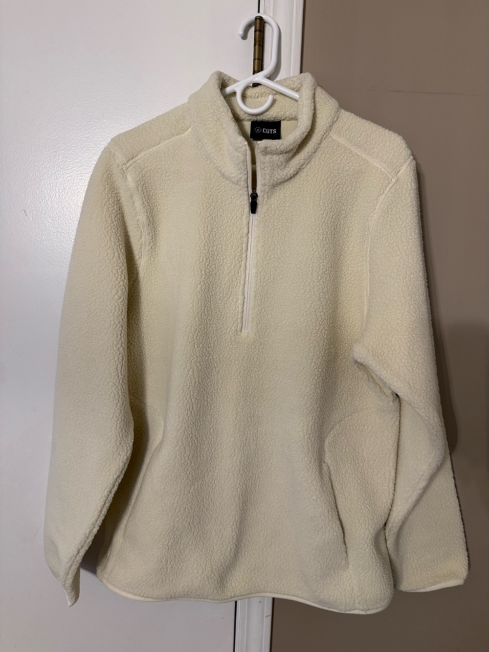 Cuts Clothing | Men’s Polartec® Sherpa ½ Zip, Size L